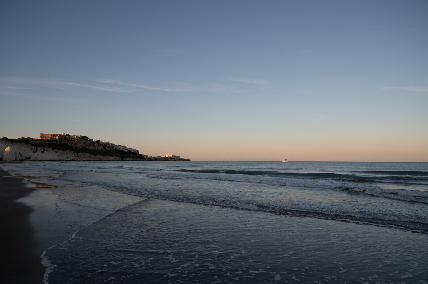 Dämmerung am Meer