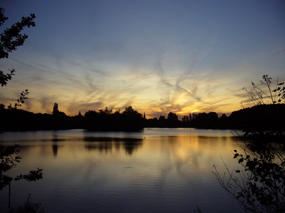 Dämmerung am Obersee von Eisner 