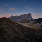 Dämmerung am Passo Giau