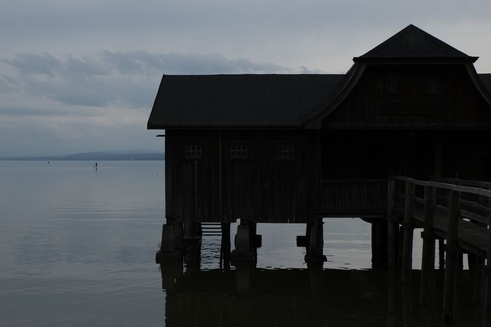 Dämmerung am See