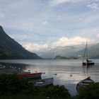 Dämmerung am Silsersee