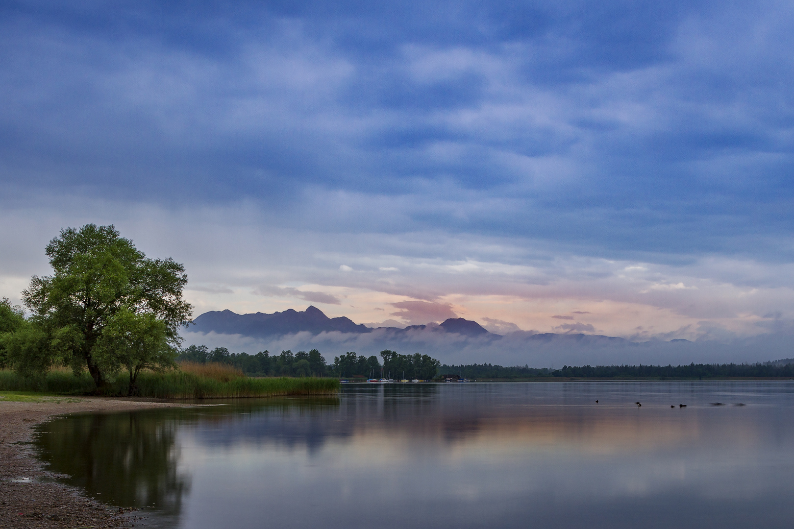 Dämmerung am Simssee