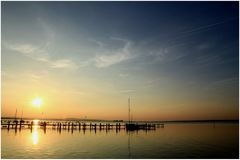 Dämmerung am Steinhuder meer