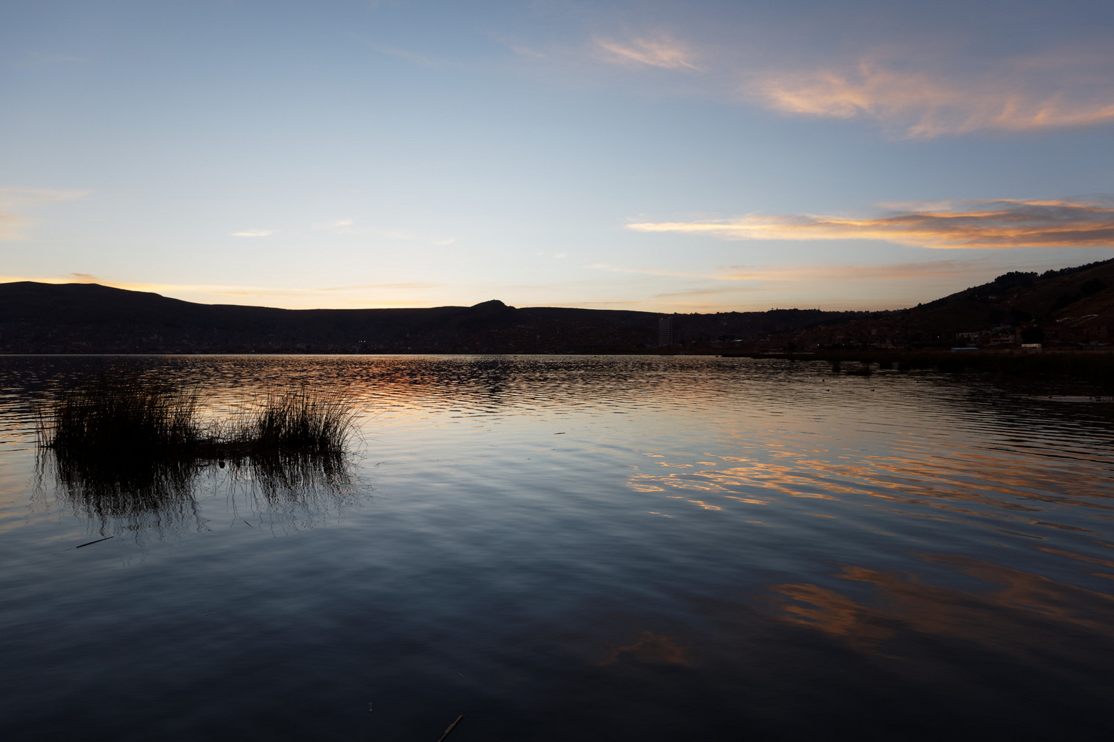 Dämmerung am Titicacasee