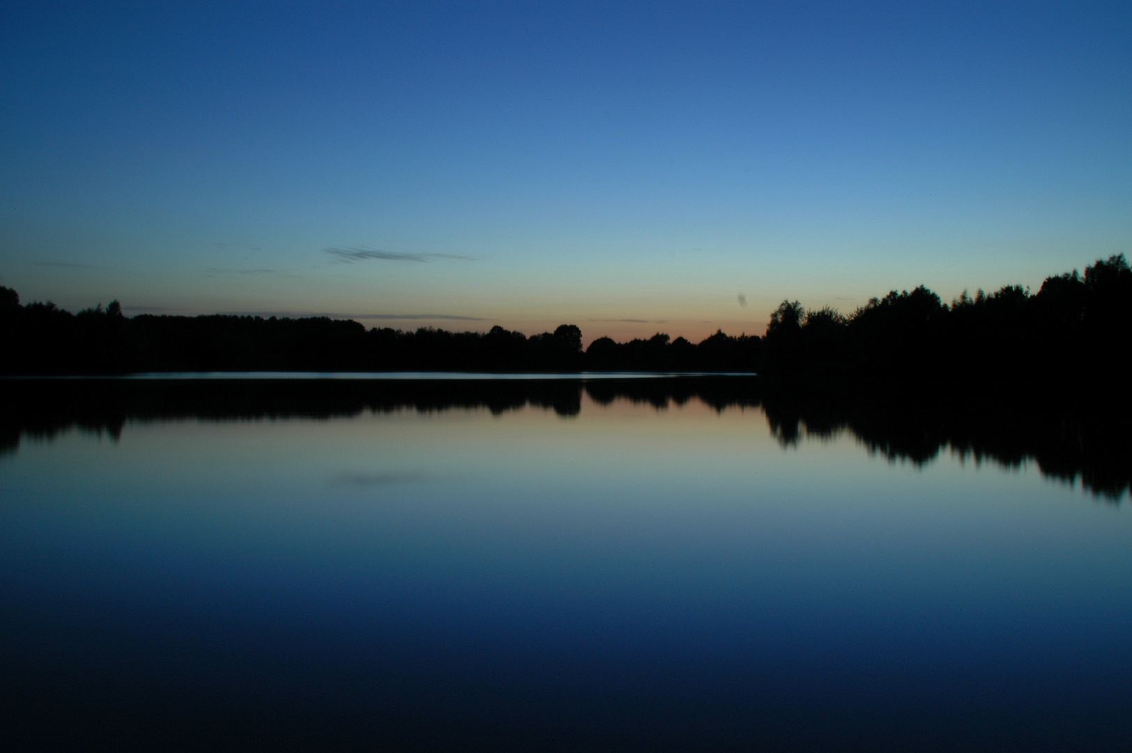 Dämmerung am Venekotensee