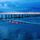 Dämmerung am Zingster Strand