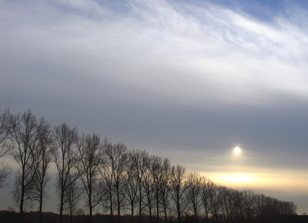 Dämmerung an der Niers