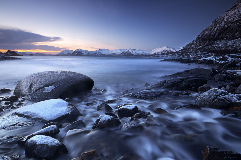 Dämmerung auf den Lofoten