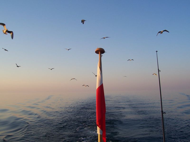 Dämmerung auf der Ostsee