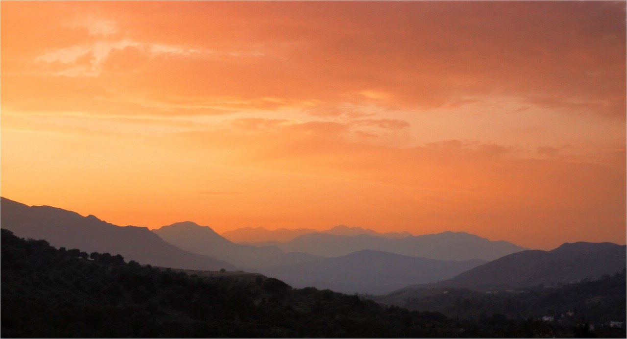 Dämmerung auf Kreta