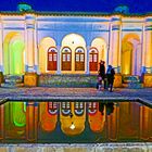 DÄMMERUNG IM FATHABAD GARTEN BEI KERMAN