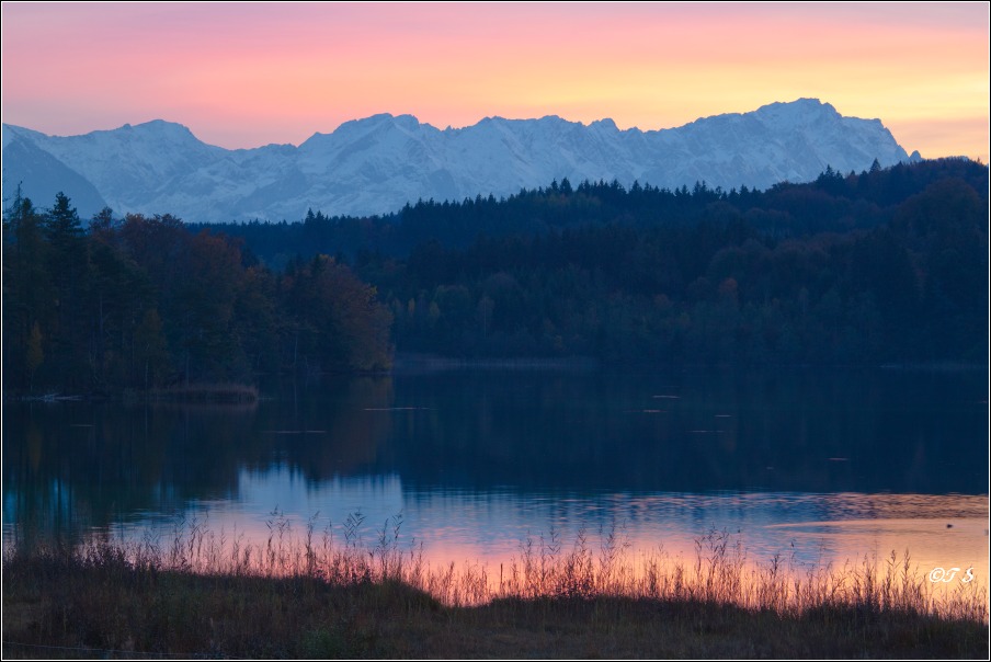 Dämmerung im Herbst