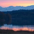 Dämmerung im Herbst