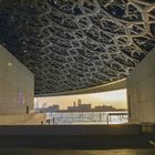 Dämmerung im Louvre, Abu Dhabi