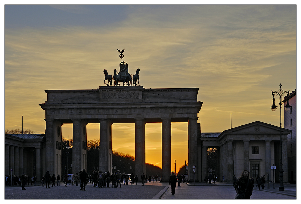 Dämmerung in Berlin