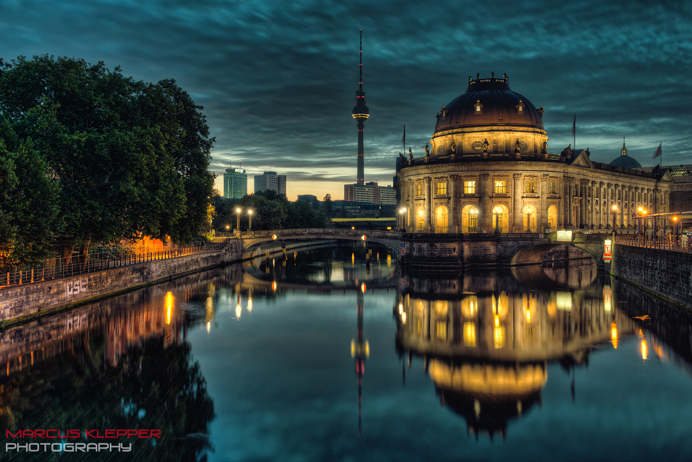 Dämmerung in Berlin