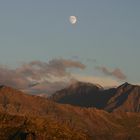 Dämmerung in den Alpen