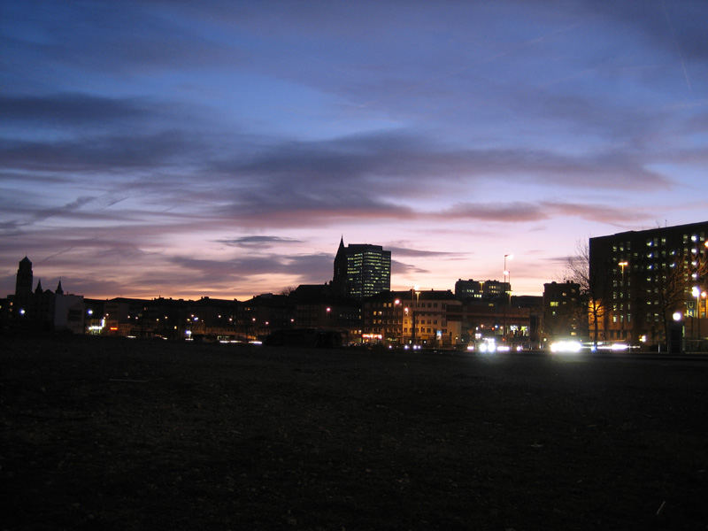 Dämmerung in Essen