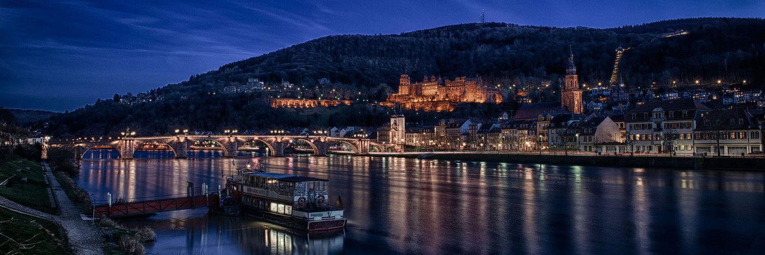 Dämmerung in Heidelberg