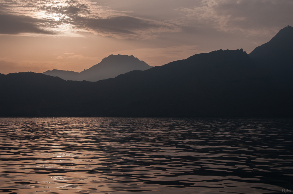 Dämmerung in Musandam