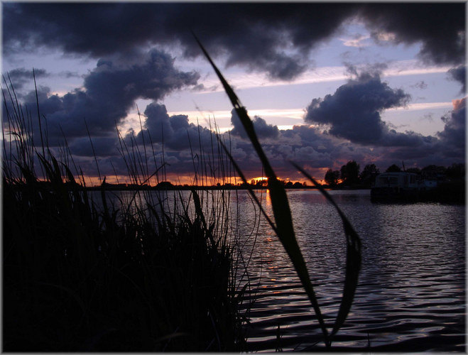 Dämmerung in NL Friesland 2005