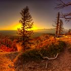 Dämmerung über Bryce Canyon