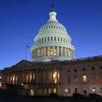 Dämmerung über dem U.S. Capitol