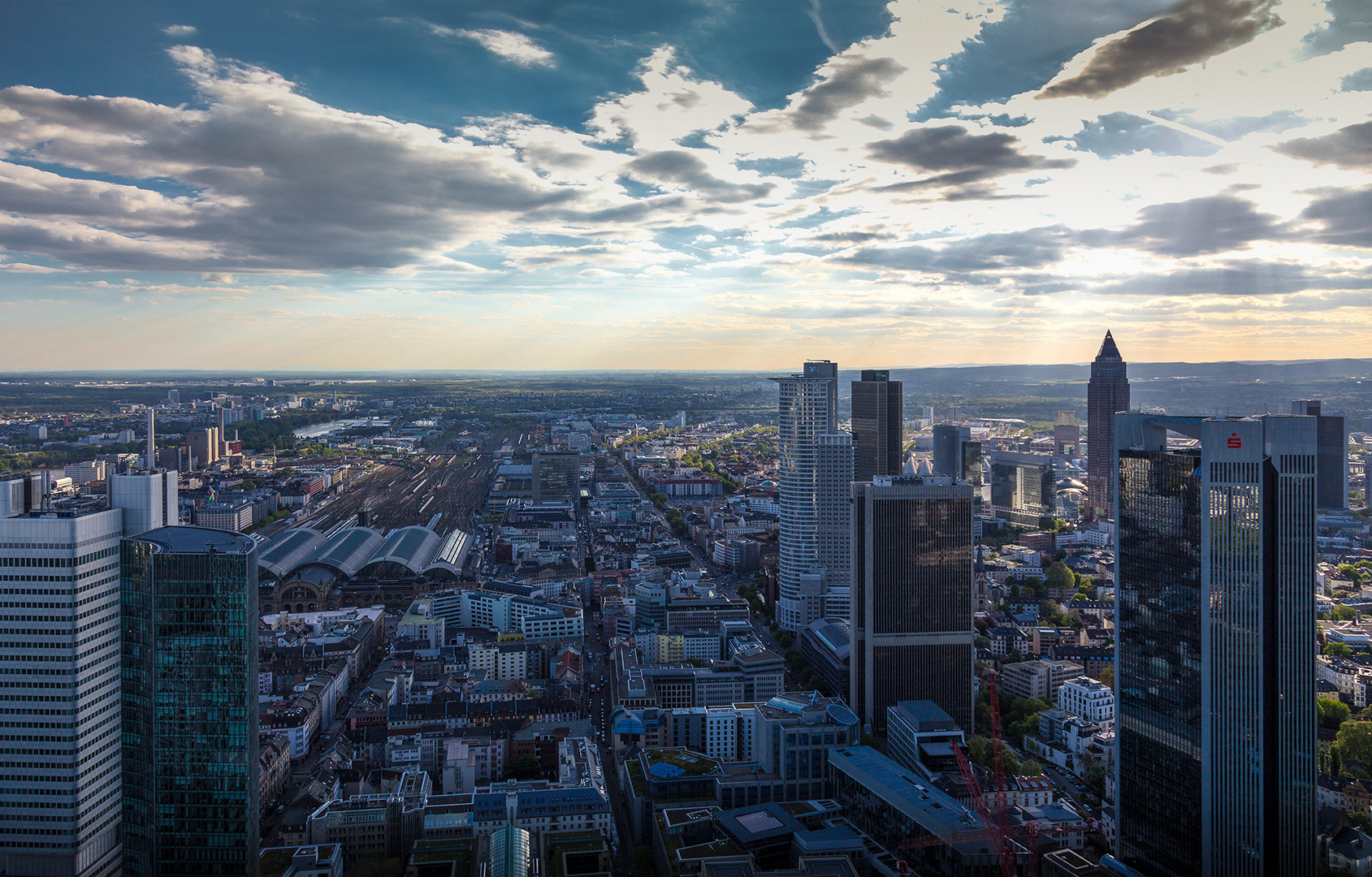 Dämmerung über der Stadt