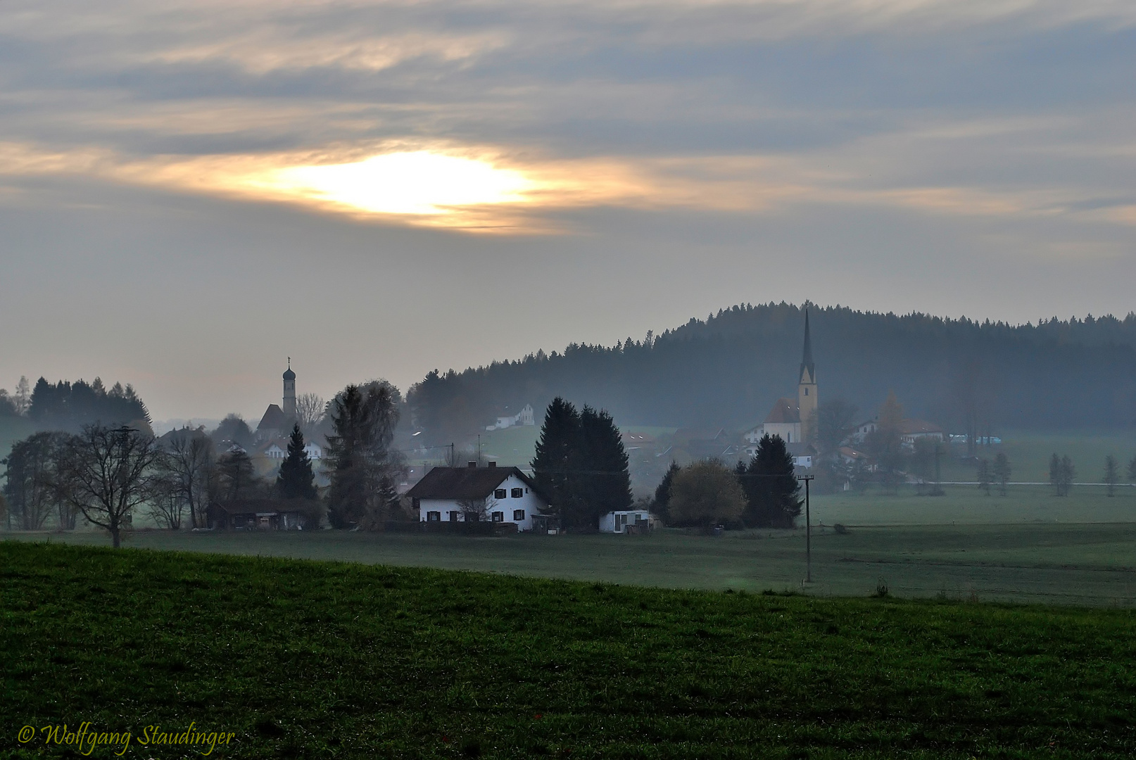 Dämmerung über Sankt Leonhard