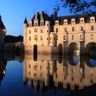 Dämmerung über Schloss Chenonceau