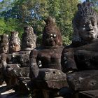 Dämonenreihe, Angkor, Siem Reap, Kambodscha