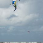 Dänemark 2015, Rømø, Wind- und Kitesurfer