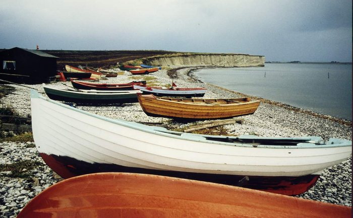 Dänemark, Ostseeküste, Boote