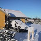 Dänemark - Überraschender Wintereinbruch