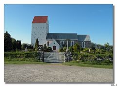 Dänemark :Vennebjergs Kirke ;erbaut 1889 .