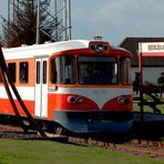 Dänemarks einzigste 'Bergbahn' in Lemvig (Mitteljütland, DK)