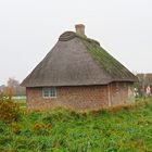 Dänemarks kleinste Schule in Toftum, Insel Röm.