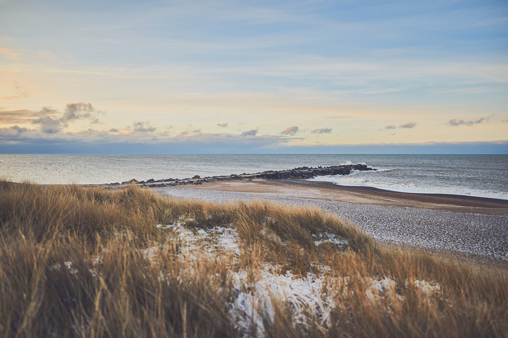 Dänemarks Nordsee im Winter