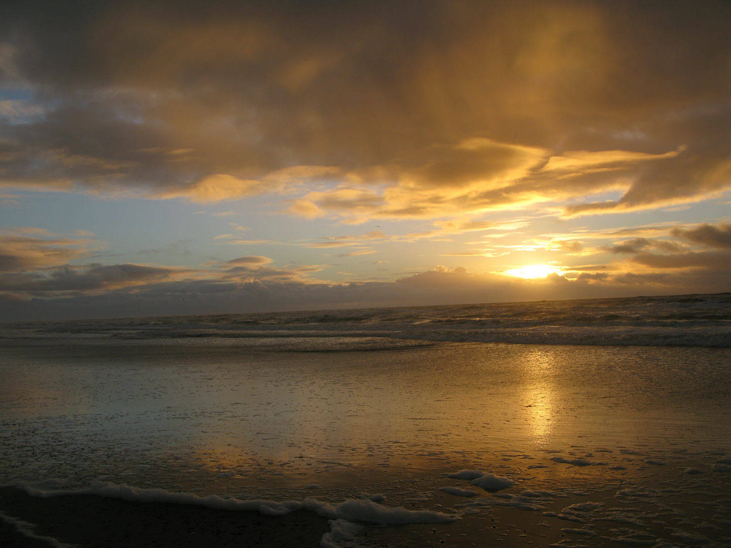 Dänemarks Sonnenuntergang