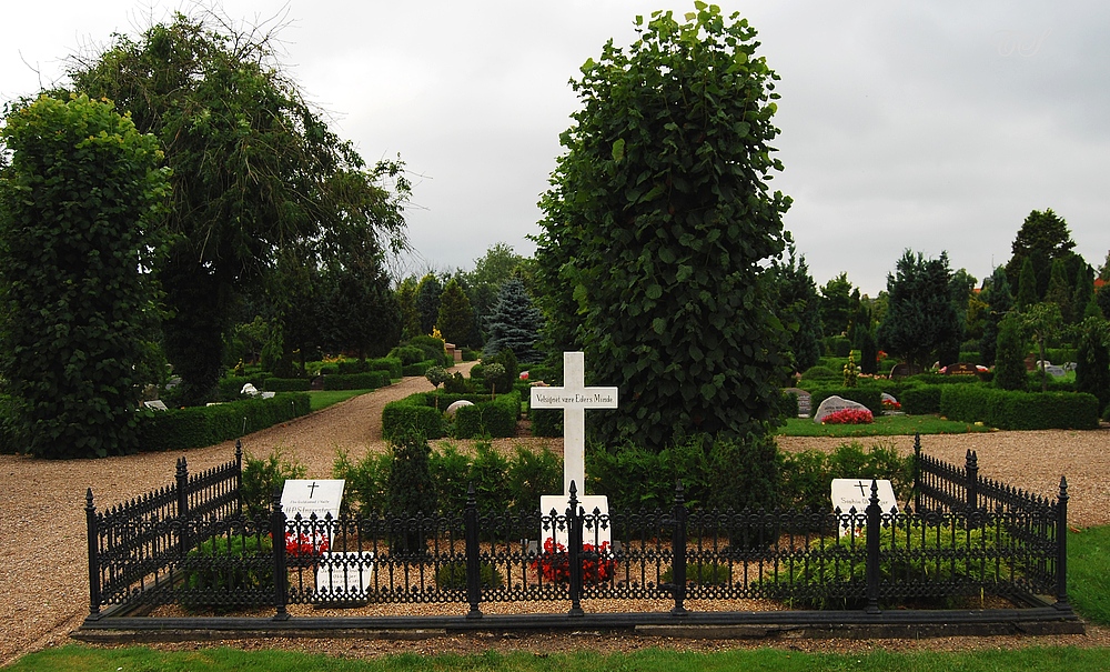 Dänische Friedhofsimpression