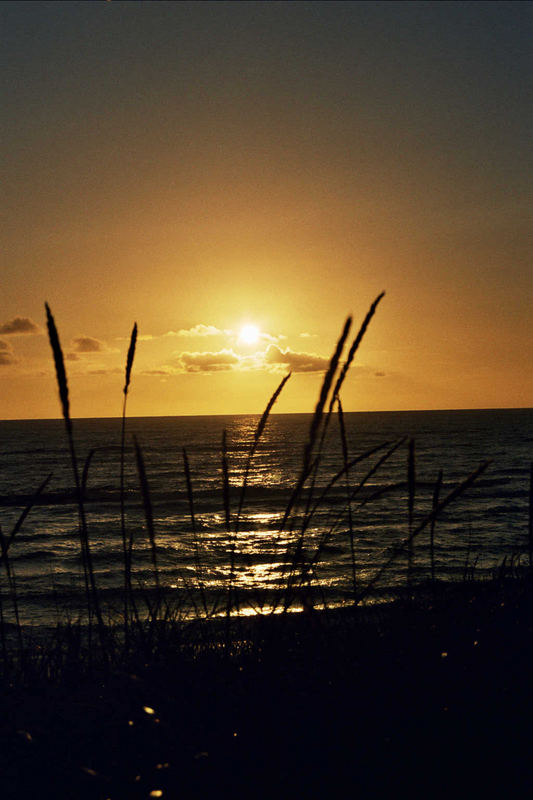 Dänische Nordsee am gleichen Abend