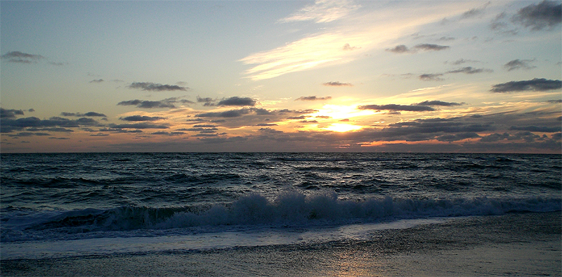 Dänischer Sonnenuntergang