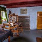 Dänisches Zimmer mit Webstuhl