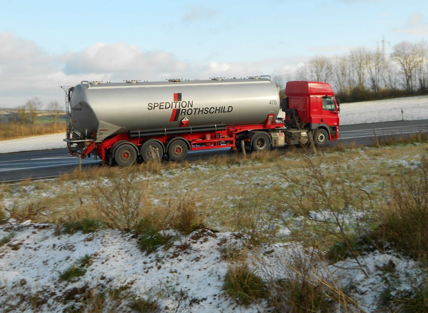 DAF CF Silosattelzug