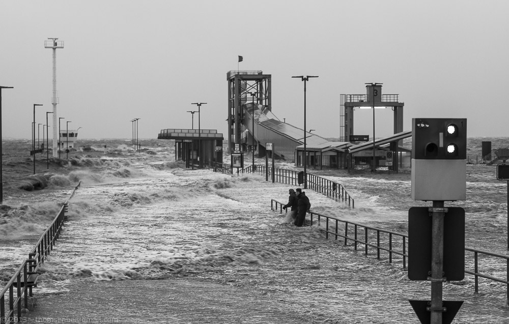 Dagebüll unter Wasser