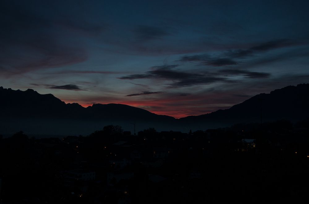 Daheim sind die Sonnenuntergänge am schönsten!