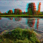 Dahme Märkisch Buchholz (3D- Anaglyphe)