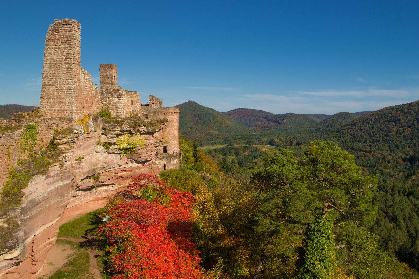 Dahner Burgen im Herbst