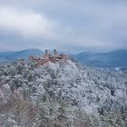 Dahner Burgen im Winterkleid