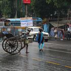 Daily life on the streets of Calcutta